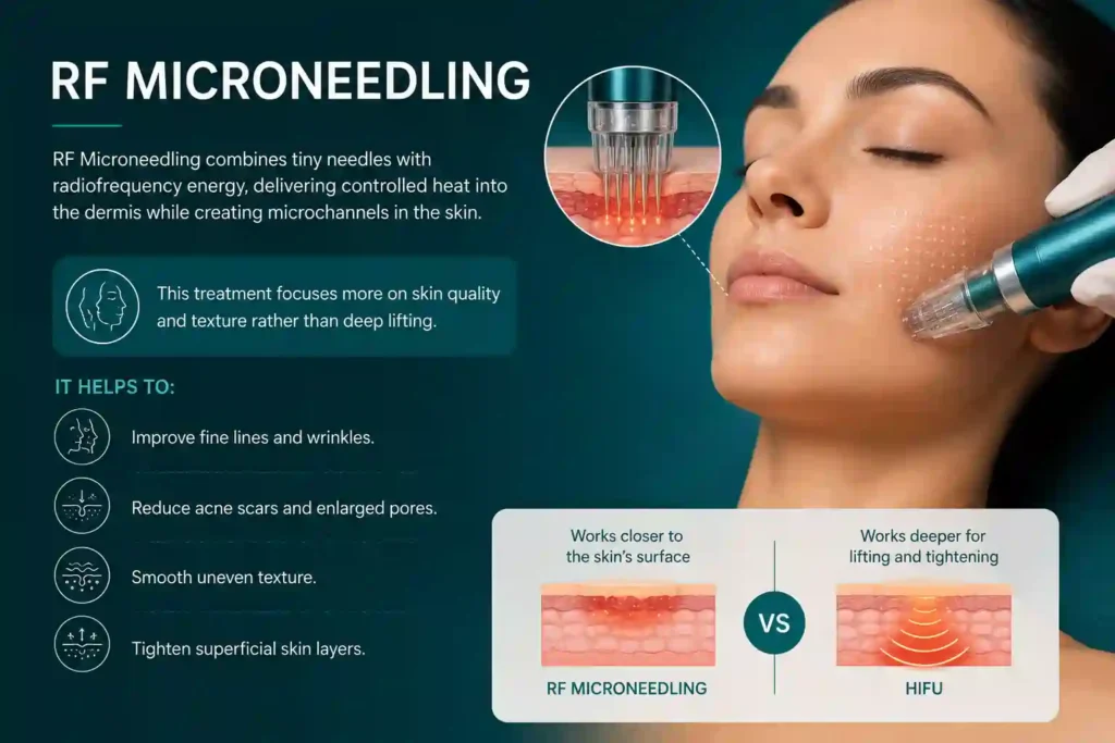 What Does RF Microneedling Do That HIFU Alone Cannot Brockenhurst