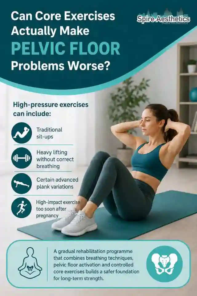 Can Strengthening Your Core Alone Actually Make Pelvic Floor Problems Worse Brockenhurst?